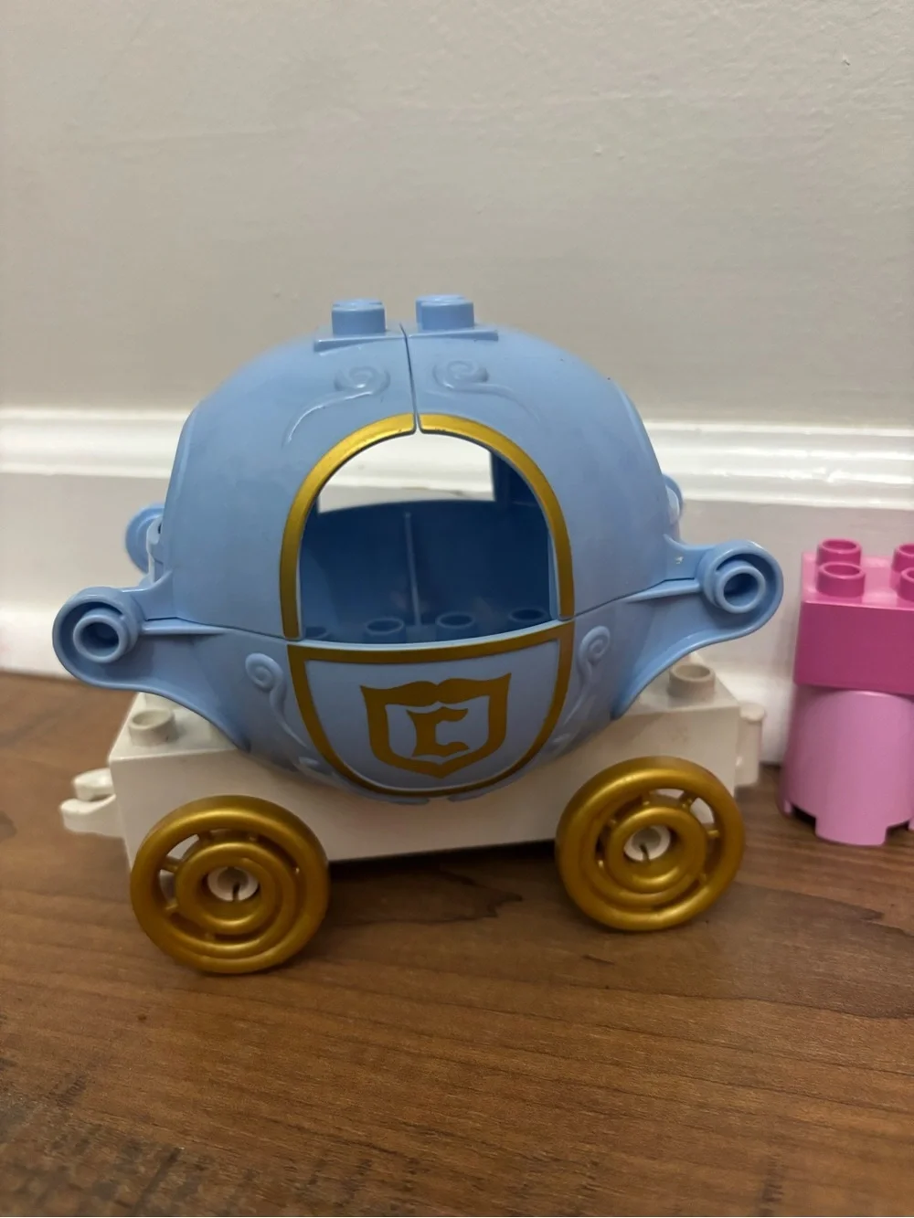 Cinderella’s coach and castle Lego Duplo incomplete set #6153